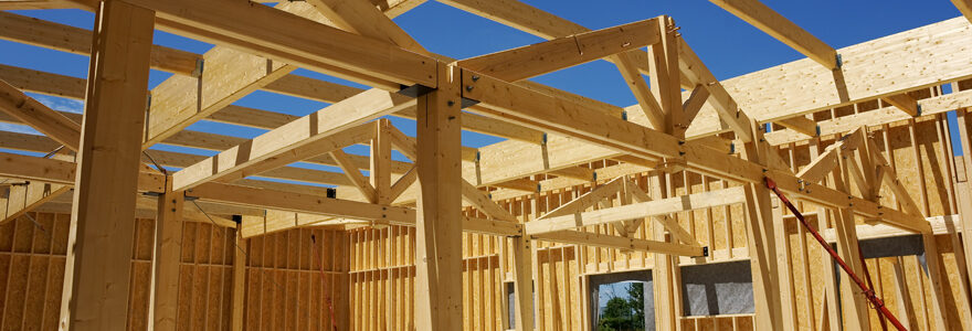 maisons à ossature en bois